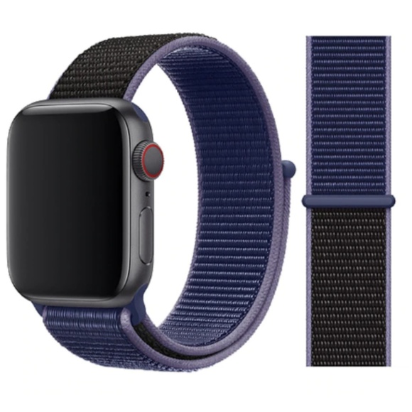 NEW Midnight Blue Strap Loop Band FOR Apple Watch - Picture 1 of 6